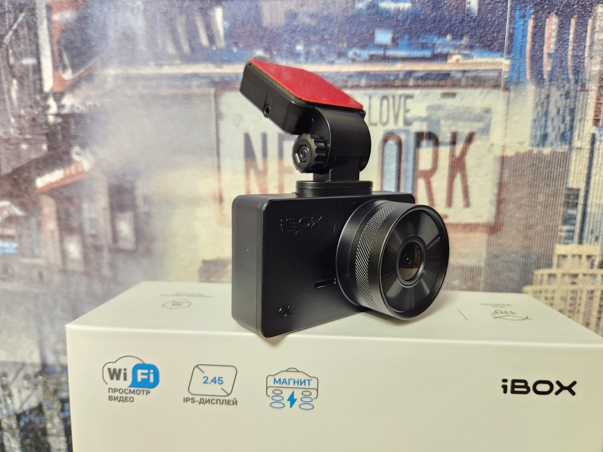 iBOX Alpha WiFi мне в Хонду: Компактный, мобильный, удобный, простой видеорегистратор.