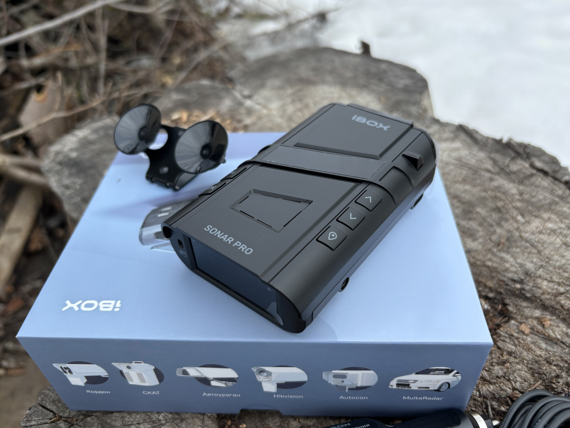 iBOX Sonar PRO LaserVision WiFi Signature Cloud, без танцев с бубнами