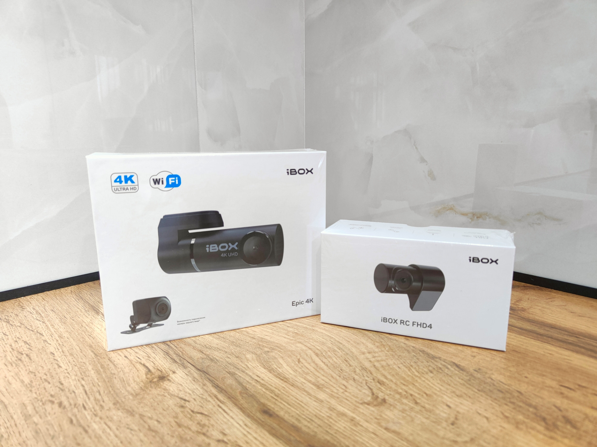 Видеорегистратор iBOX Epic 4K WiFi dual