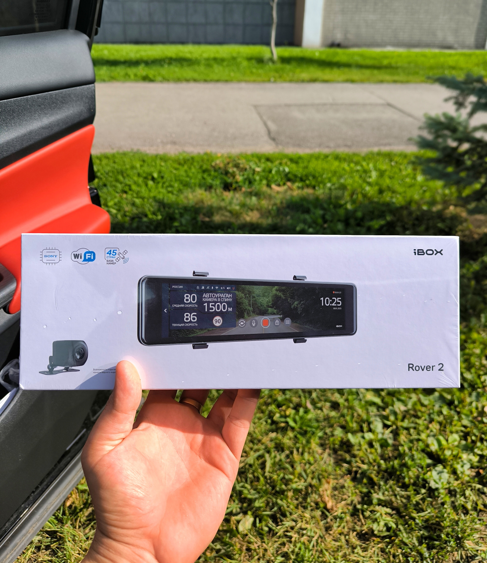 Видеорегистратор-зеркало с базой камер iBOX Rover 2!!!