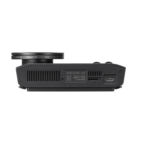 Видеорегистратор с сигнатурным радар-детектором iBOX EVO 4K LaserVision WiFi Signature Dual