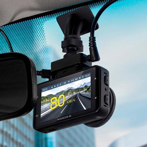 Видеорегистратор iBOX RoadScan 4K WiFi Dual