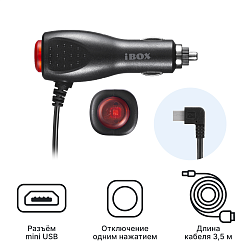 Адаптер питания iBOX Power mini USB  D10