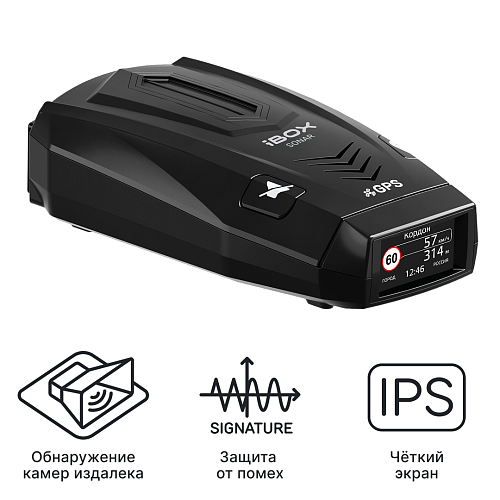 Сигнатурный радар-детектор iBOX Sonar LaserScan Signature Cloud