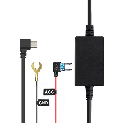 Кабель питания для скрытого подключения iBOX 24H Parking monitoring cord Type-C PMC75 для  Sonar