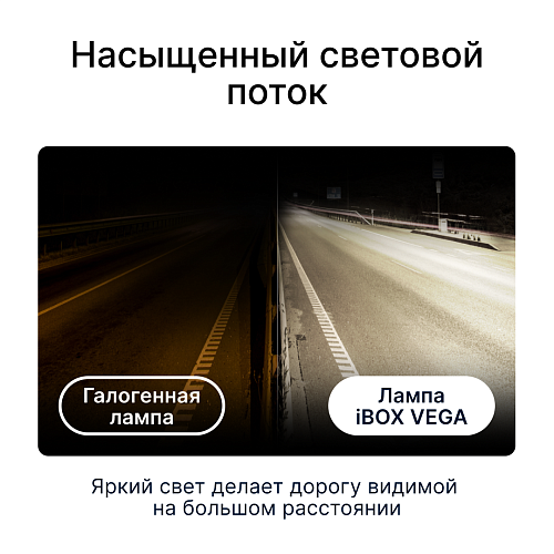 Светодиодные лампы iBOX VEGA H11