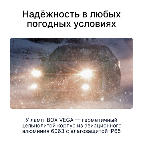 Светодиодные лампы iBOX VEGA WARM H4