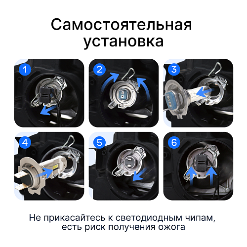 Светодиодные лампы iBOX VEGA Z1Q26H7 Pro