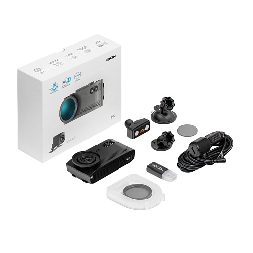 Видеорегистратор с радар-детектором iBOX EVO LaserVision WiFi Signature Dual