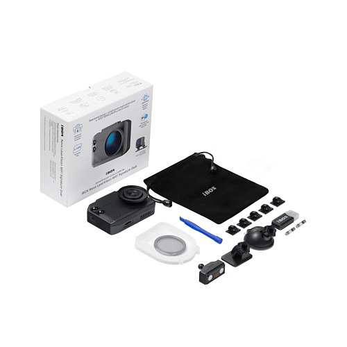 Видеорегистратор с сигнатурным радар-детектором iBOX Nova LaserVision WiFi Signature Dual