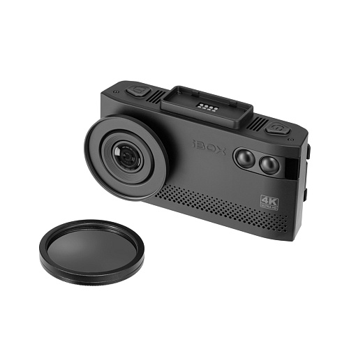 Видеорегистратор с сигнатурным радар-детектором iBOX EVO 4K LaserVision WiFi Signature Dual