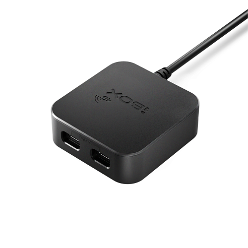 Видеорегистратор с радар-детектором iBOX F5 PRO 4K LaserScan WiFi Signature Dual + Адаптер питания Cloud Cord Type-C CC 58 с технологией Контроль