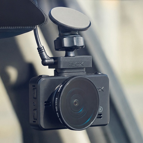Видеорегистратор с базой камер iBOX RoadScan 2K WiFi GPS Dual 