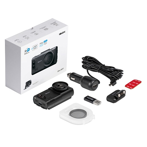 Видеорегистратор с радар-детектором iBOX Alta LaserScan WiFi Signature Dual