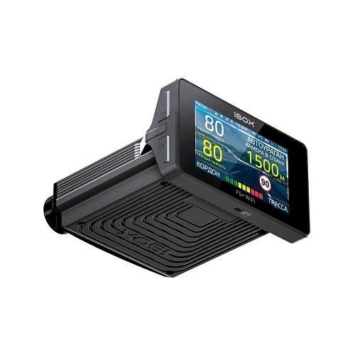 Видеорегистратор с сигнатурным радар-детектором iBOX F5 + WiFi 