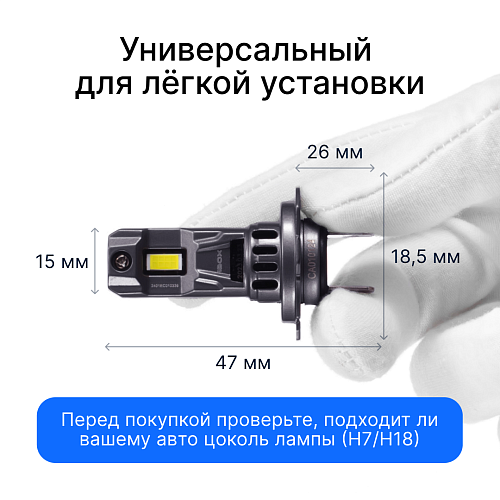 Светодиодные лампы iBOX ORION H7