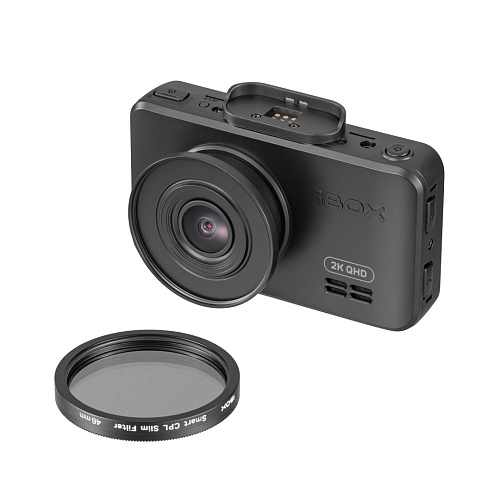 Видеорегистратор с базой камер iBOX RoadScan 2K WiFi GPS Dual 