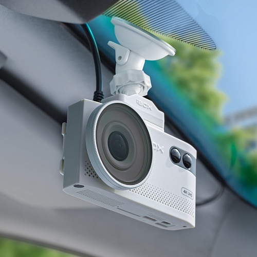 Видеорегистратор с радар-детектором iBOX EVO 4K LaserVision WiFi Signature Dual (White)