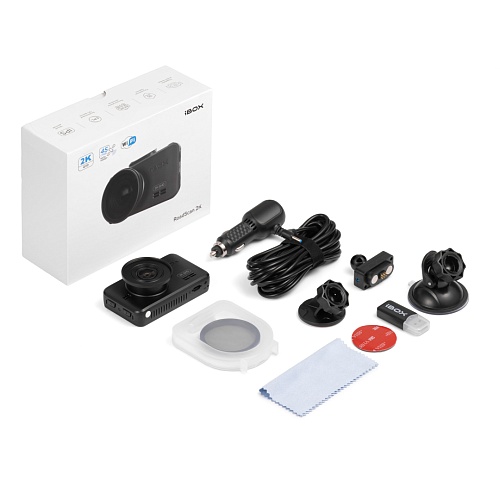 Видеорегистратор с базой камер iBOX RoadScan 2K WiFi GPS Dual 