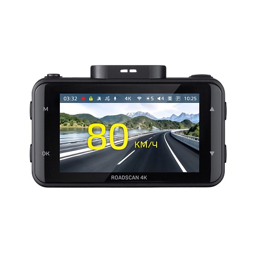 Видеорегистратор iBOX RoadScan 4K WiFi Dual