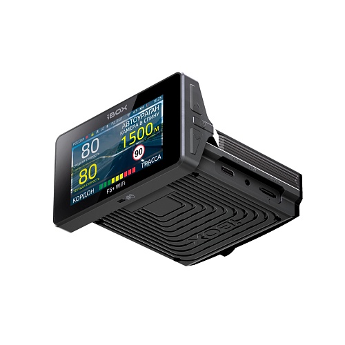 Видеорегистратор с сигнатурным радар-детектором iBOX F5 + WiFi 