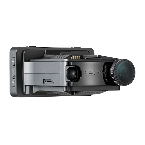 Видеорегистратор с радар-детектором iBOX F5 PRO 4K LaserScan WiFi Signature Dual + Адаптер питания Cloud Cord Type-C CC 58 с технологией Контроль
