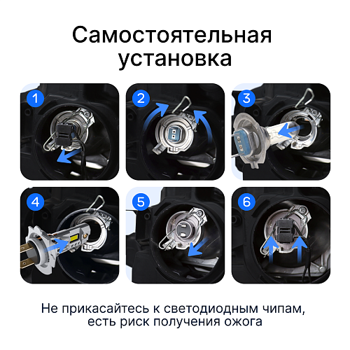 Светодиодные лампы iBOX VEGA Z1Q26H7 Pro