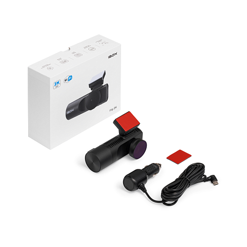 Видеорегистратор с двумя камерами iBOX Flip 2K WiFi Dual